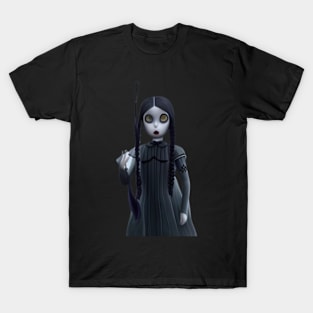 Wednesday Addams Animation T-Shirt